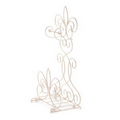 Fleur-de-Lis Bathroom Rack